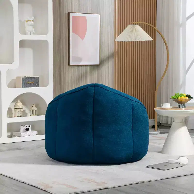 Poltrona Sacco con Pouf Poggiapiedi
