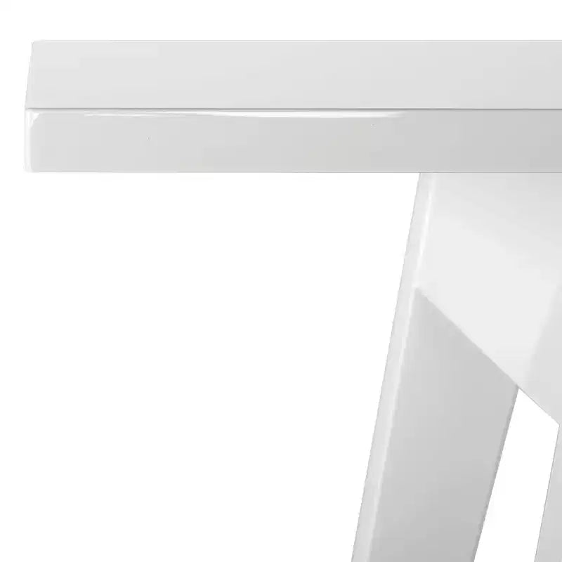 Console Rettangolare con Finitura Impiallacciata