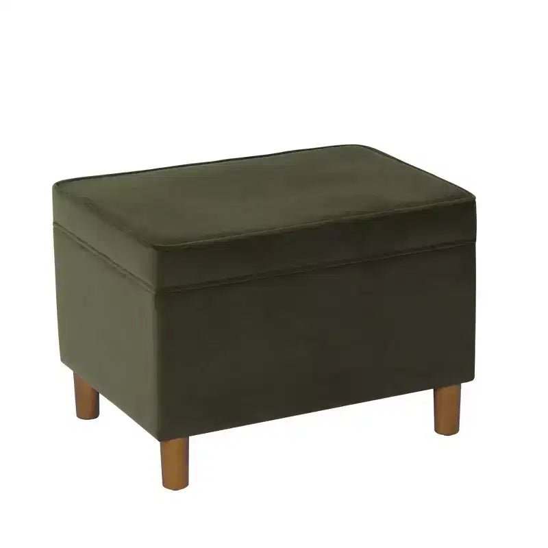 Pouf contenitore con coperchio da 24"