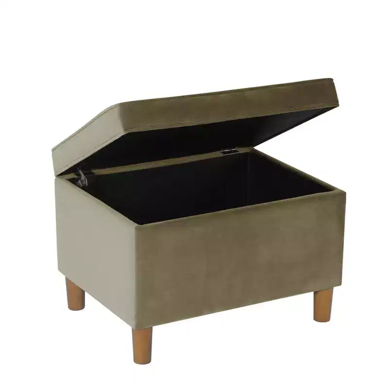 Pouf contenitore con coperchio da 24"
