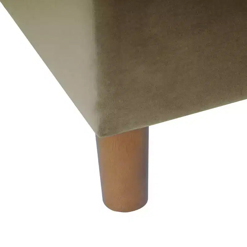 Pouf contenitore con coperchio da 24"