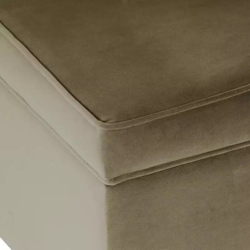 Pouf contenitore con coperchio da 24"