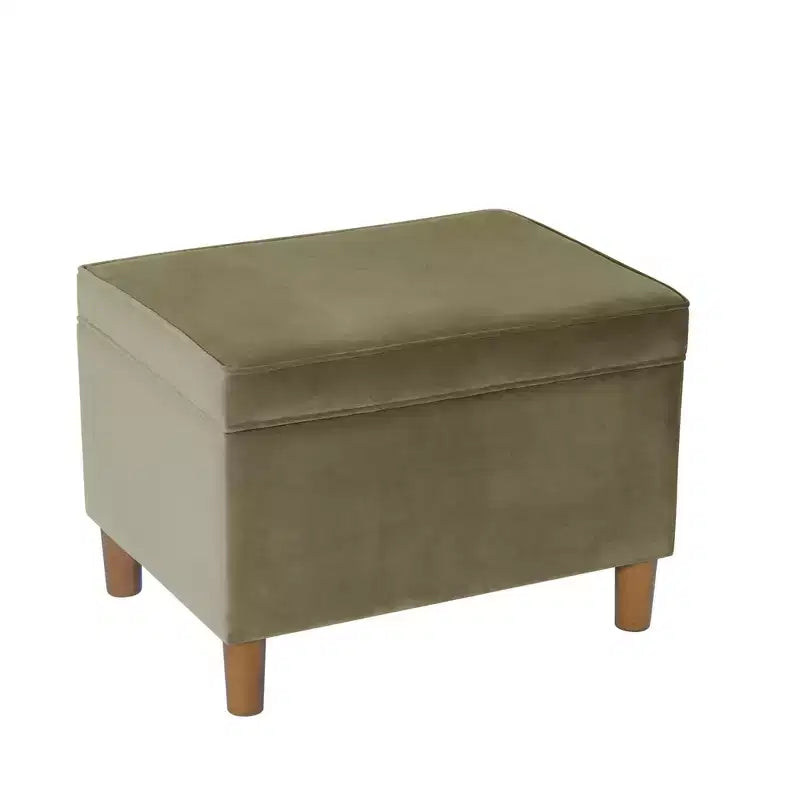 Pouf contenitore con coperchio da 24"