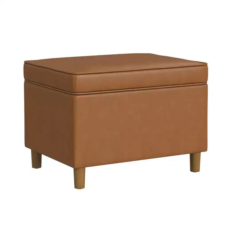 Pouf contenitore con coperchio da 24"