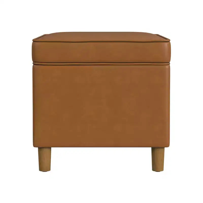 Pouf contenitore con coperchio da 24"