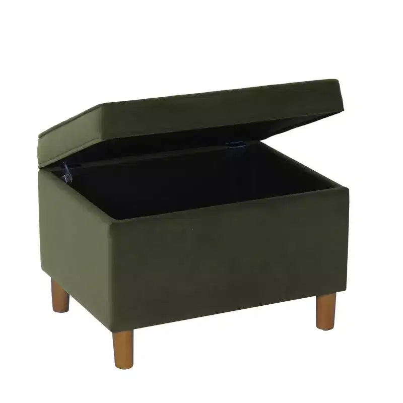 Pouf contenitore con coperchio da 24"