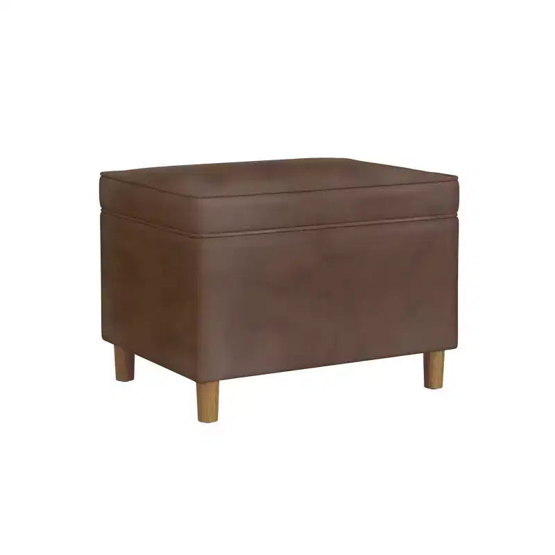 Pouf contenitore con coperchio da 24"