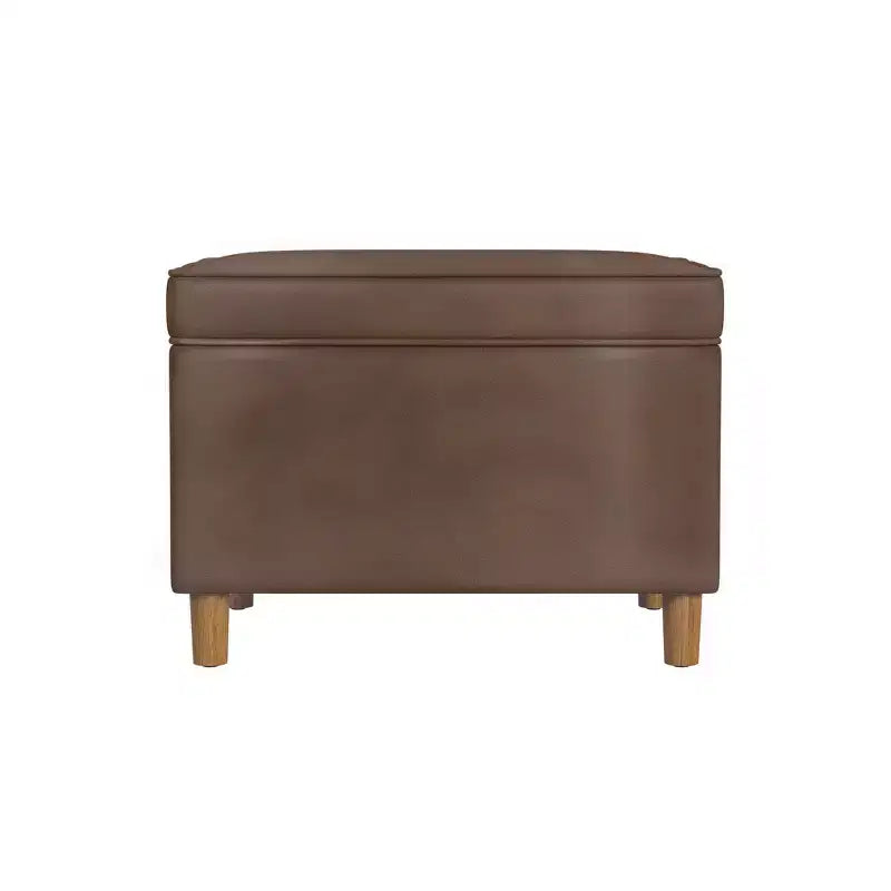 Pouf contenitore con coperchio da 24"