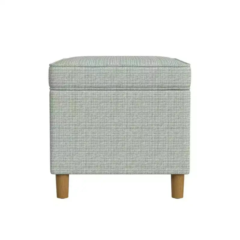 Pouf contenitore con coperchio da 24"