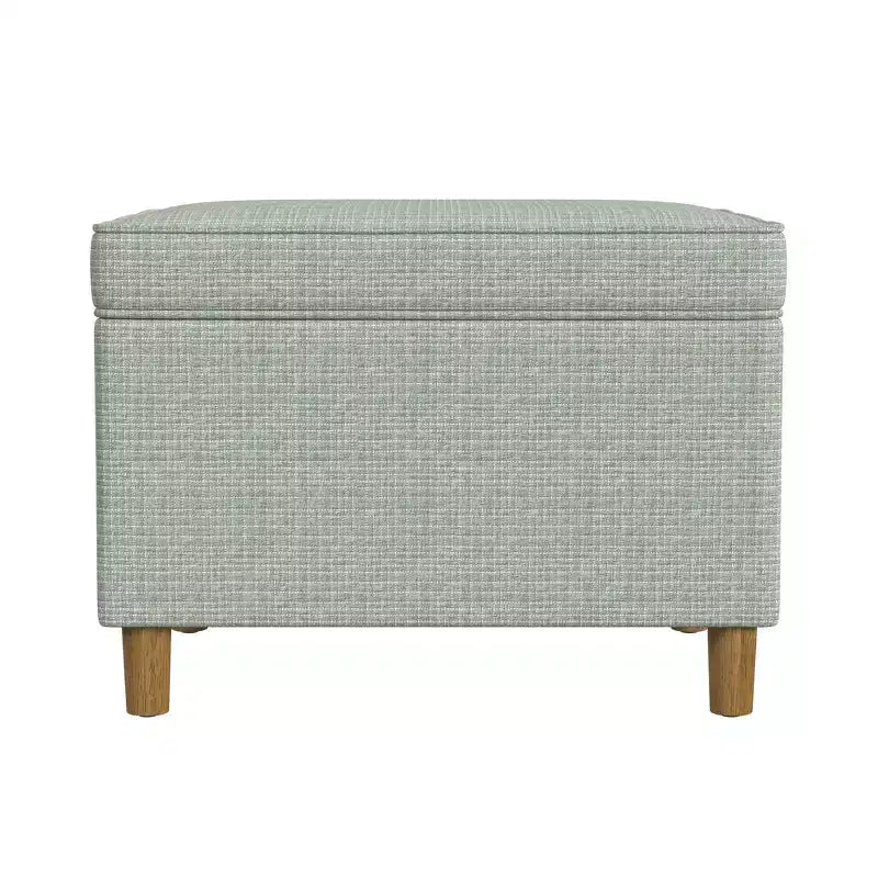 Pouf contenitore con coperchio da 24"