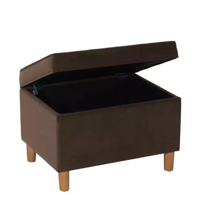 Pouf contenitore con coperchio da 24"