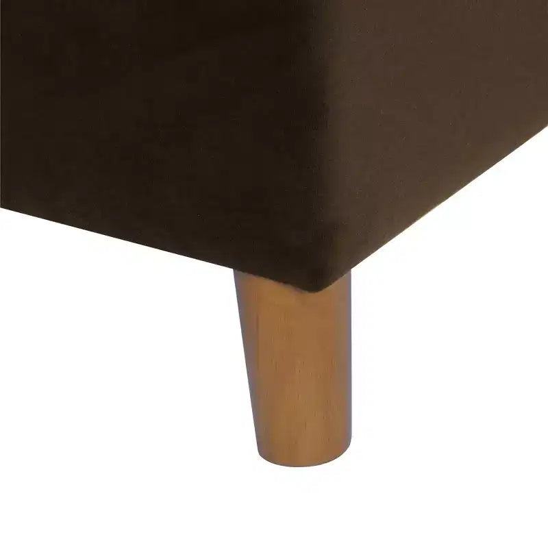 Pouf contenitore con coperchio da 24"