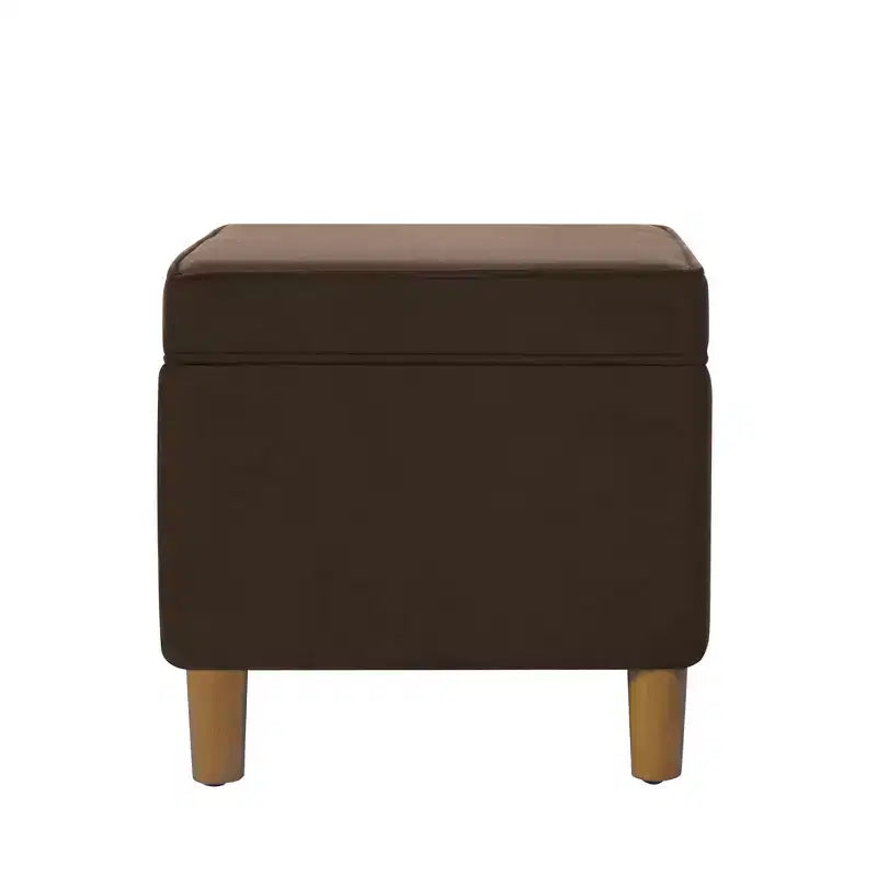 Pouf contenitore con coperchio da 24"