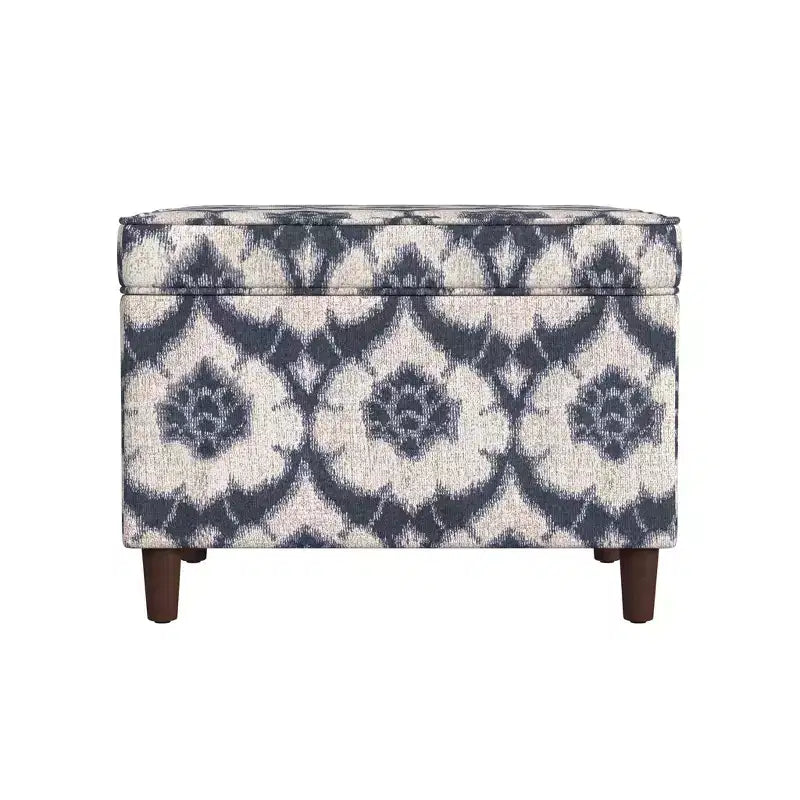 Pouf contenitore con coperchio da 24"